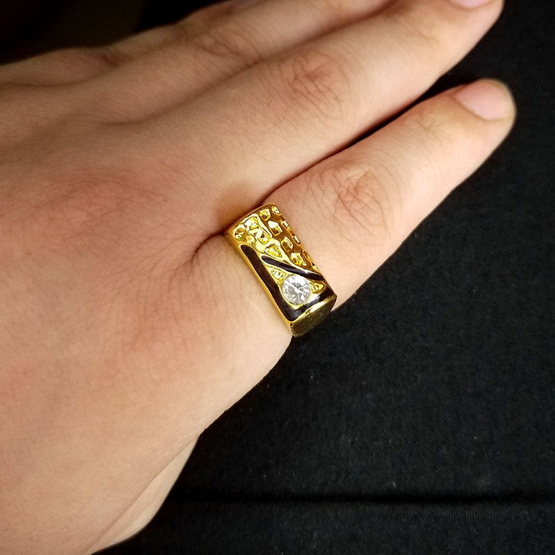 50pcs/ Box Mixed Men's Rings