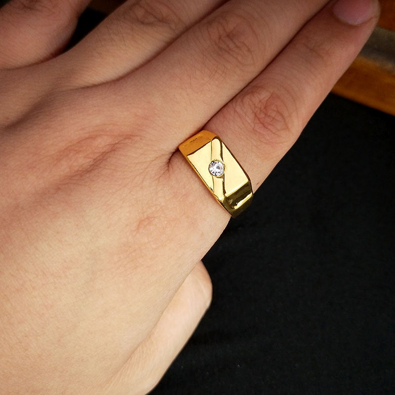 50pcs/ Box Mixed Men's Rings