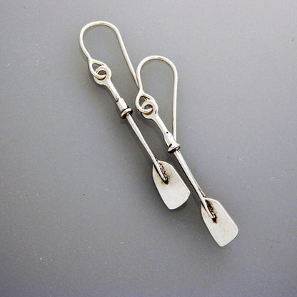 Vintage Geometric Spiral Earrings