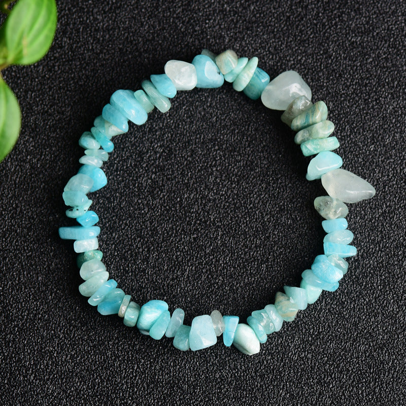 Natural Crystal Irregular Stone Bracelet