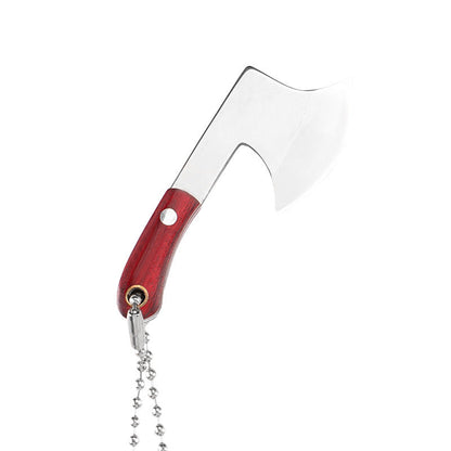 Damascus Pattern Mini Knife with Protective Sleeve