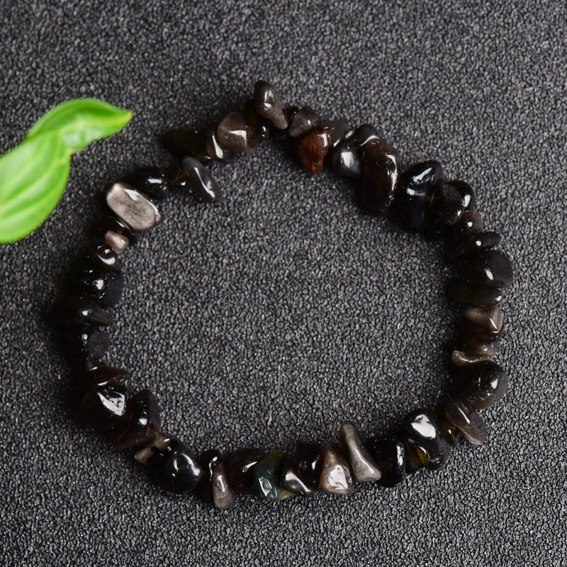 Natural Crystal Irregular Stone Bracelet