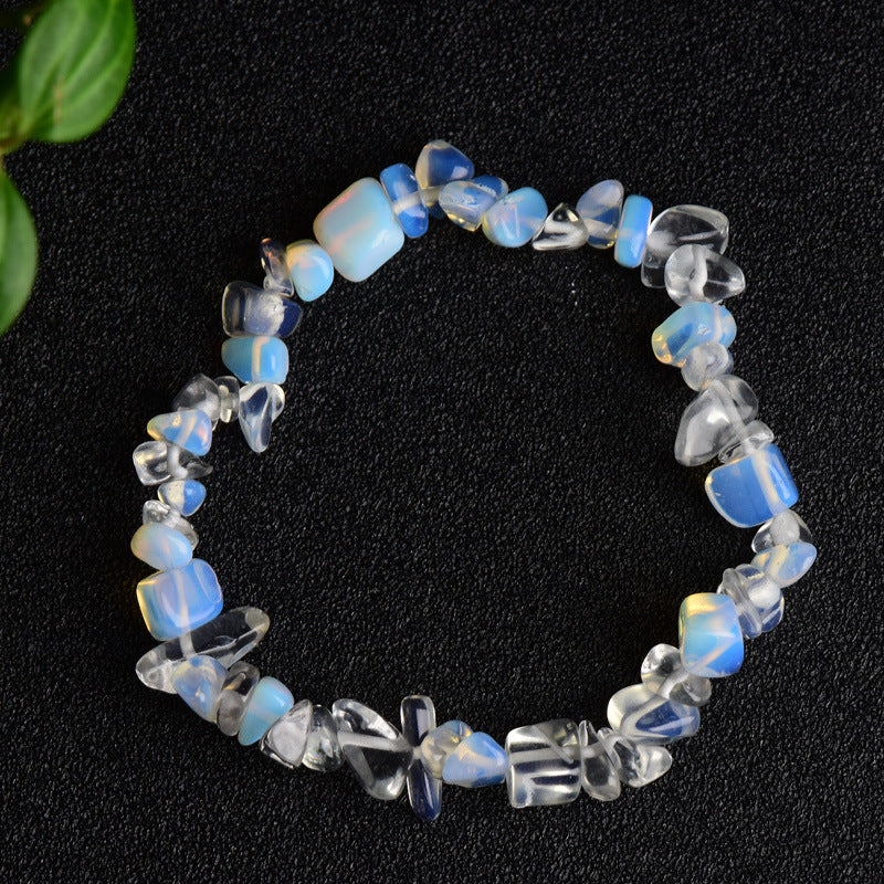 Natural Crystal Irregular Stone Bracelet
