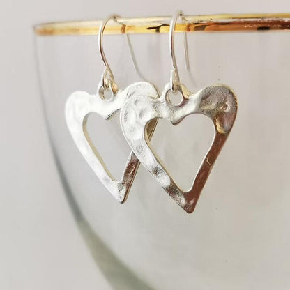 Vintage Geometric Spiral Earrings