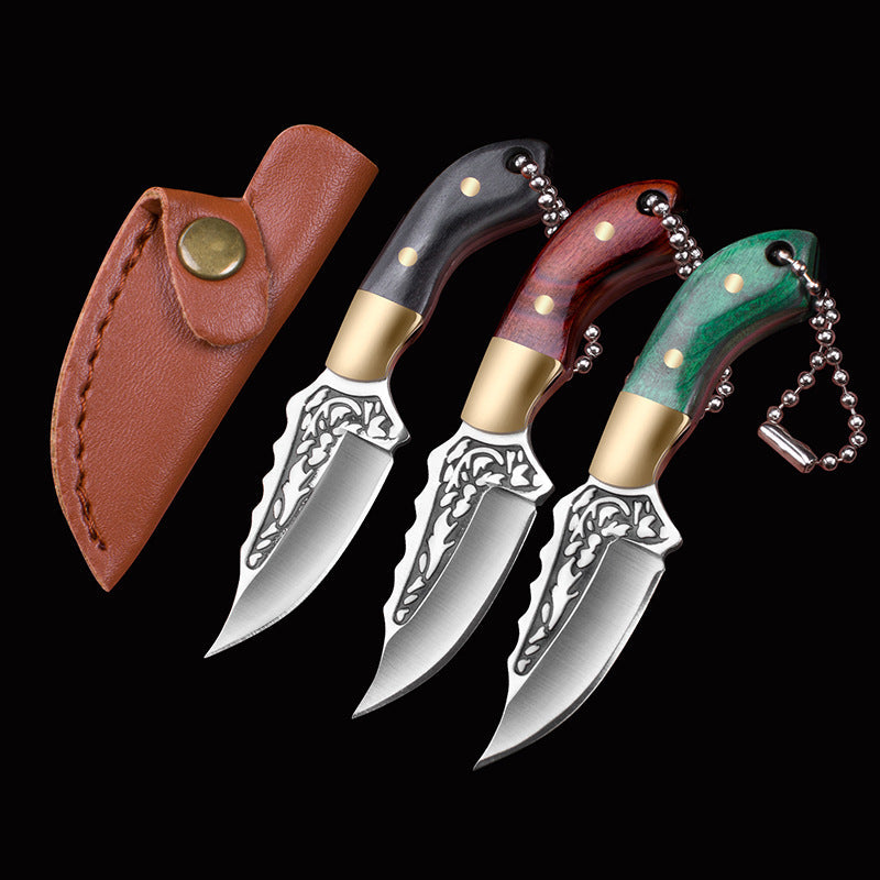 Mini Pocket Knife Micro Portable Keychain Pendant with Cover
