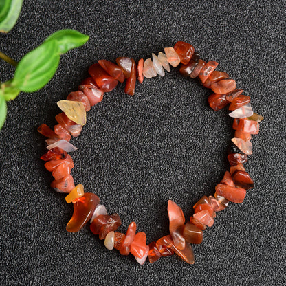 Natural Crystal Irregular Stone Bracelet