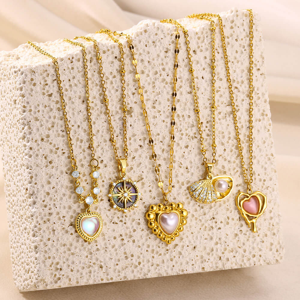 Vintage Titanium Steel Necklaces