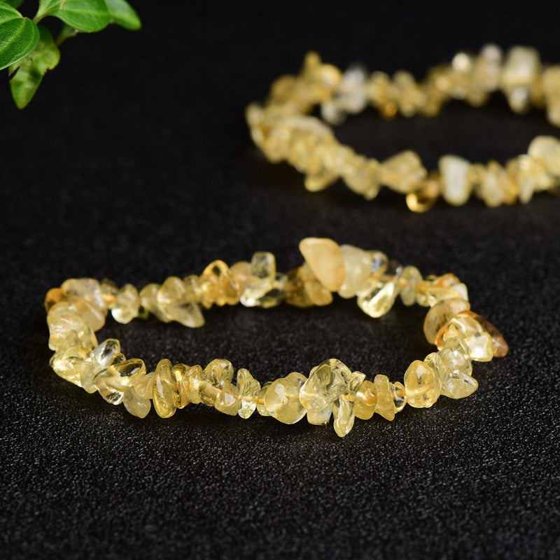 Natural Crystal Irregular Stone Bracelet