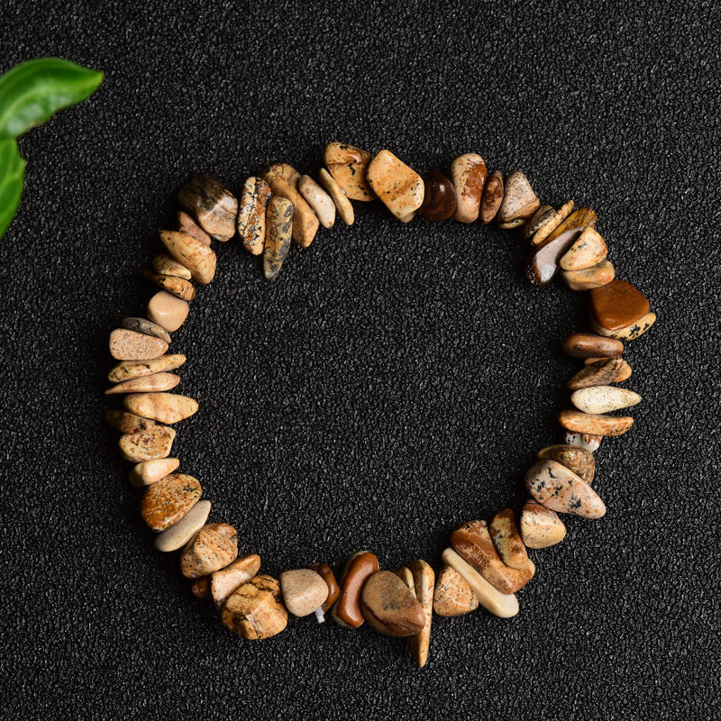 Natural Crystal Irregular Stone Bracelet
