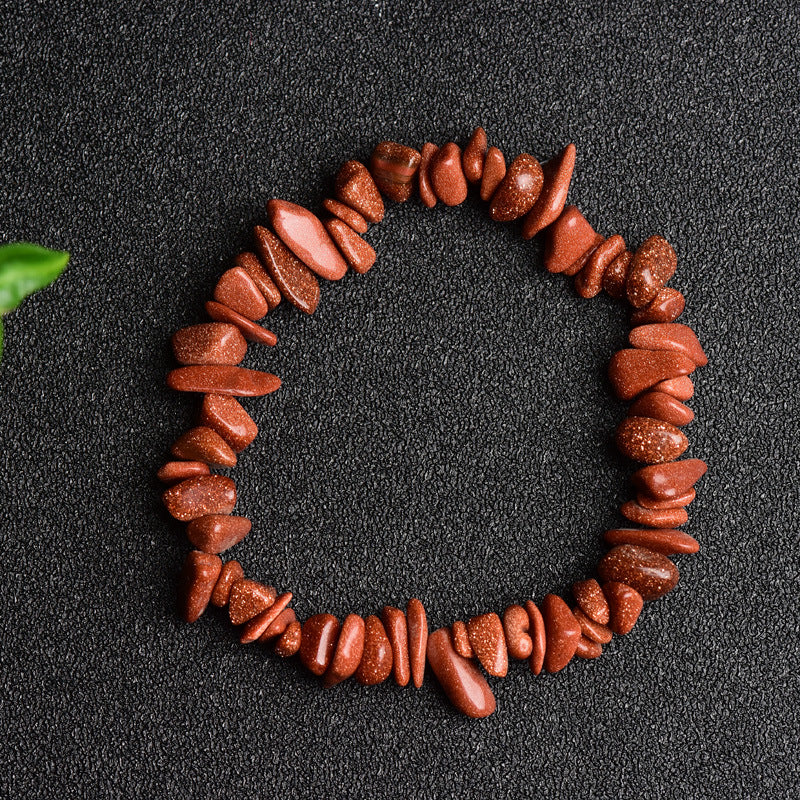 Natural Crystal Irregular Stone Bracelet