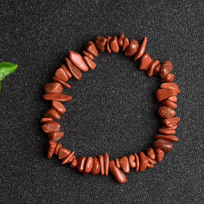 Natural Crystal Irregular Stone Bracelet