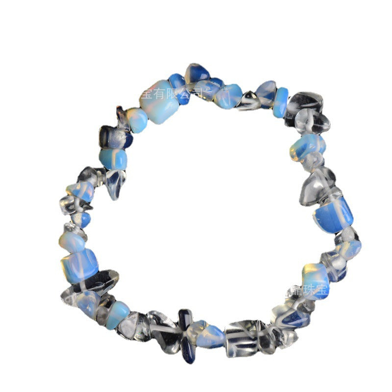 Natural Crystal Irregular Stone Bracelet