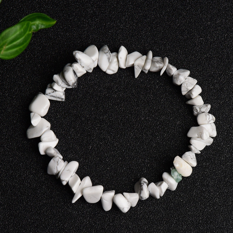 Natural Crystal Irregular Stone Bracelet
