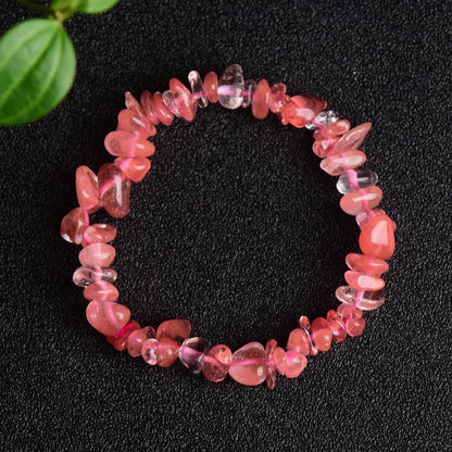 Natural Crystal Irregular Stone Bracelet