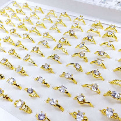 Mixed Zirconia Women's Rings