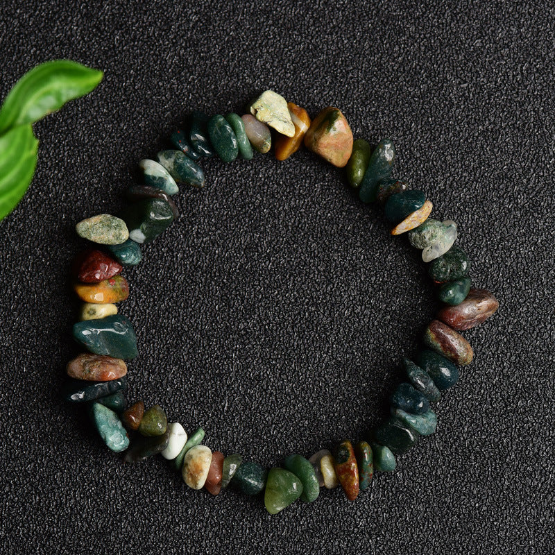 Natural Crystal Irregular Stone Bracelet