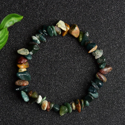 Natural Crystal Irregular Stone Bracelet