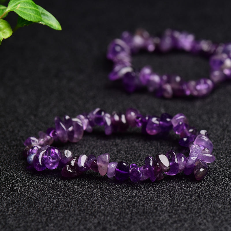 Natural Crystal Irregular Stone Bracelet