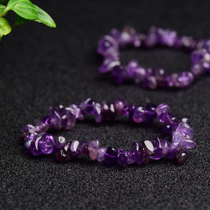 Natural Crystal Irregular Stone Bracelet