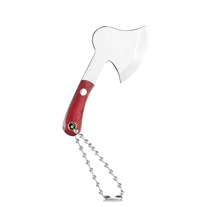 Damascus Pattern Mini Knife with Protective Sleeve