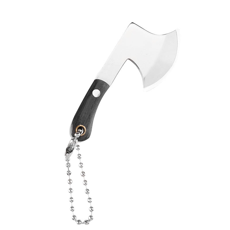 Damascus Pattern Mini Knife with Protective Sleeve